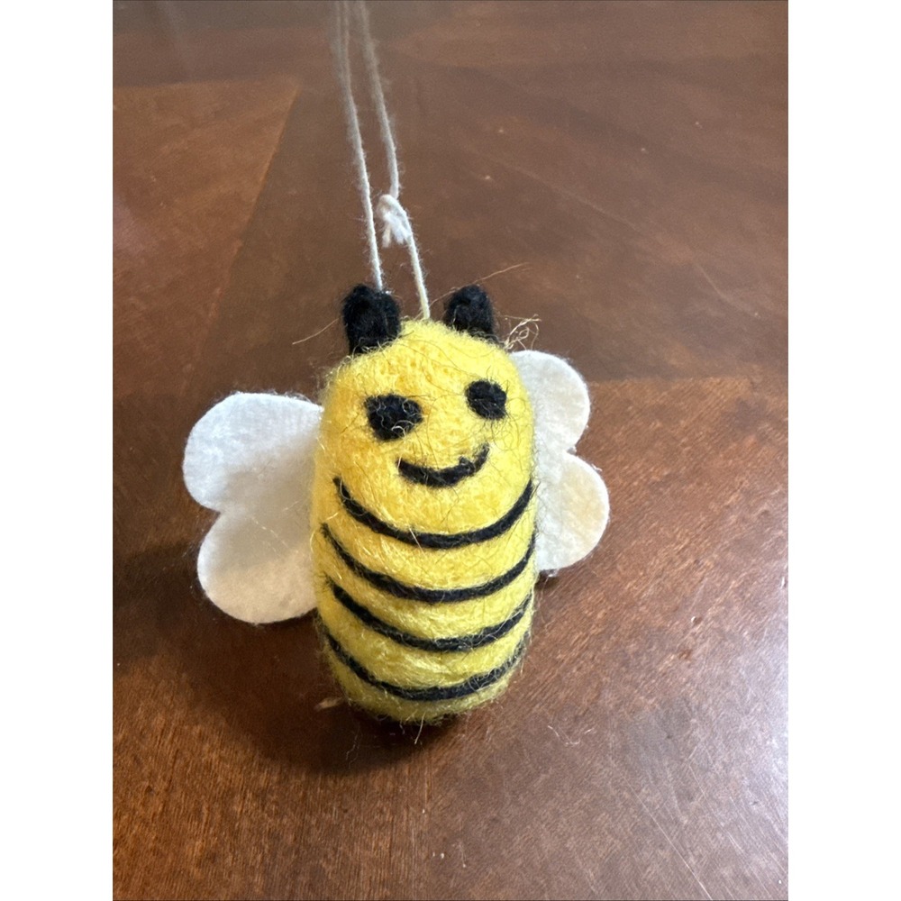 Bee Felt Ornament Christmas